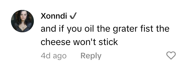TikTok comment